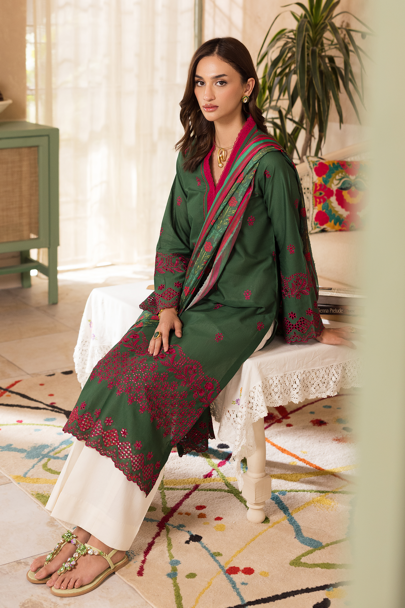 Rajbari | Nissa Chikankari Exclusive | Exclusive 08 - by Libasekhas - Registered Vendor of : Rajbari - 100% Original Designer Dress