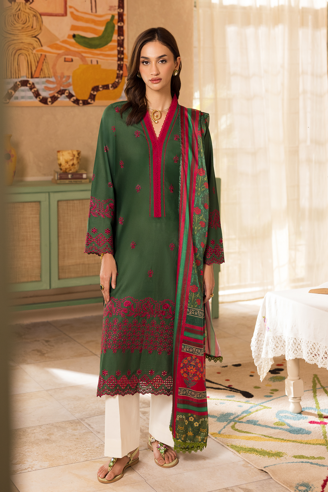 Rajbari | Nissa Chikankari Exclusive | Exclusive 08 - by Libasekhas - Registered Vendor of : Rajbari - 100% Original Designer Dress