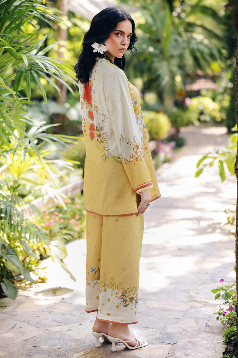 Qalamkar | Printed Co Ords 25 | OP-04 Tena - by - Libasekhas UK - Registered Vendor of : Qalamkar - 100% Original Designer Dresss