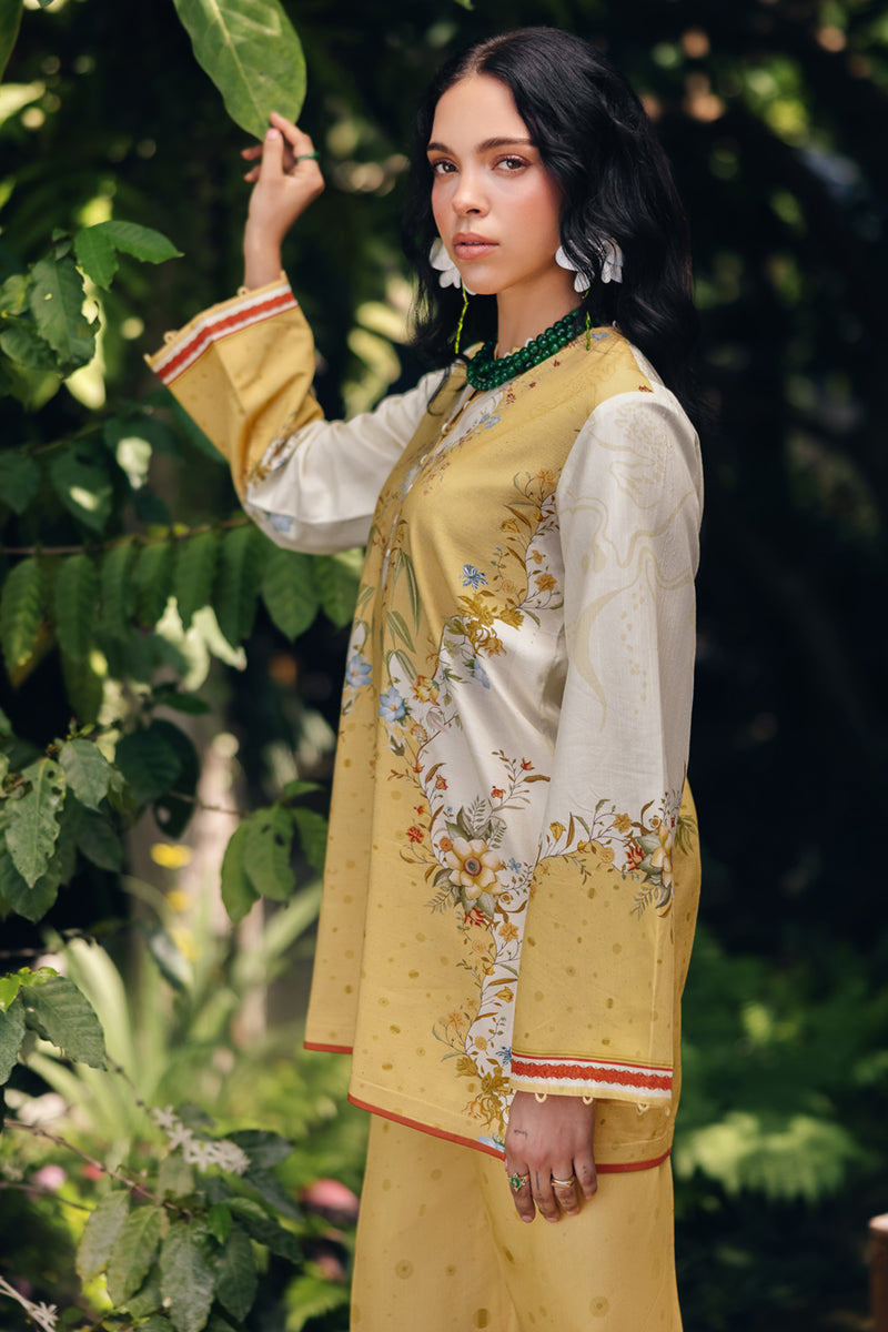 Qalamkar | Printed Co Ords 25 | OP-04 Tena - by - Libasekhas UK - Registered Vendor of : Qalamkar - 100% Original Designer Dresss