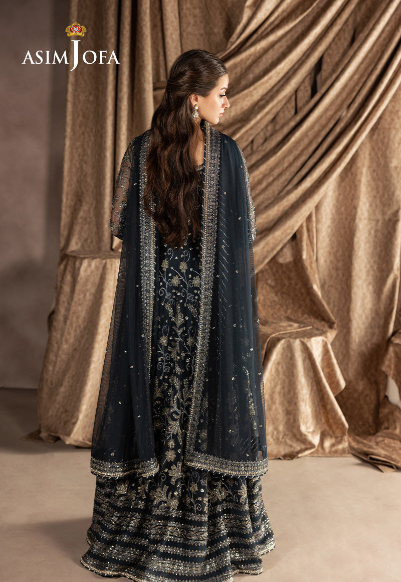 Asim Jofa | Izel Luxury Collection | AJIZL-09 - by Libasekhas UK - Registered Vendor of : Asim Jofa - 100% Original Designer Dress
