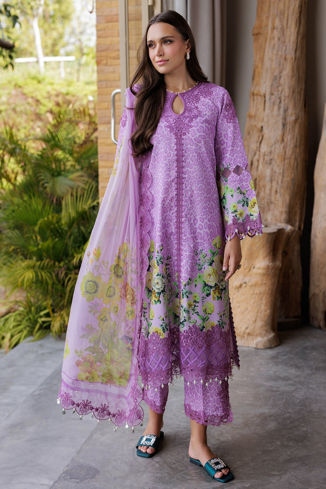 Charizma | Naranji Lawn 25 | CN5-08 - by - Libasekhas UK - Registered Vendor of : Charzima - 100% Original Designer Dresss