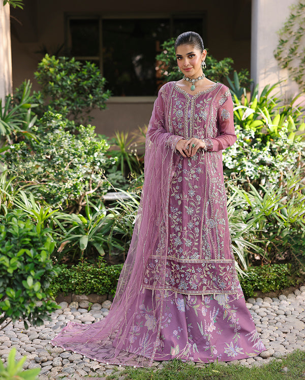Roheenaz | Aangan Chiffon Collection 25 | Arooj - by Libasekhas UK - Registered Vendor of : Roheenaz - 100% Original Designer Dress