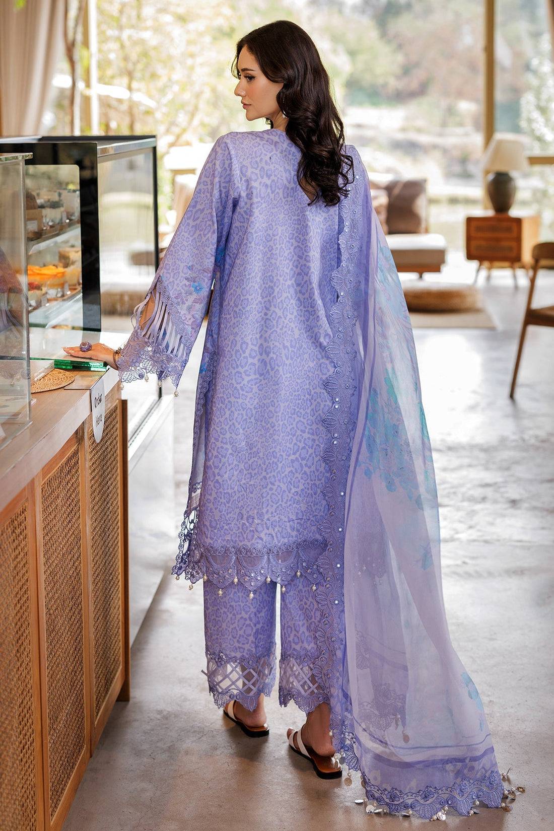 Charizma | Naranji Lawn 25 |  CN5-09 - by - Libasekhas UK - Registered Vendor of : Charizma - 100% Original Designer Dresss