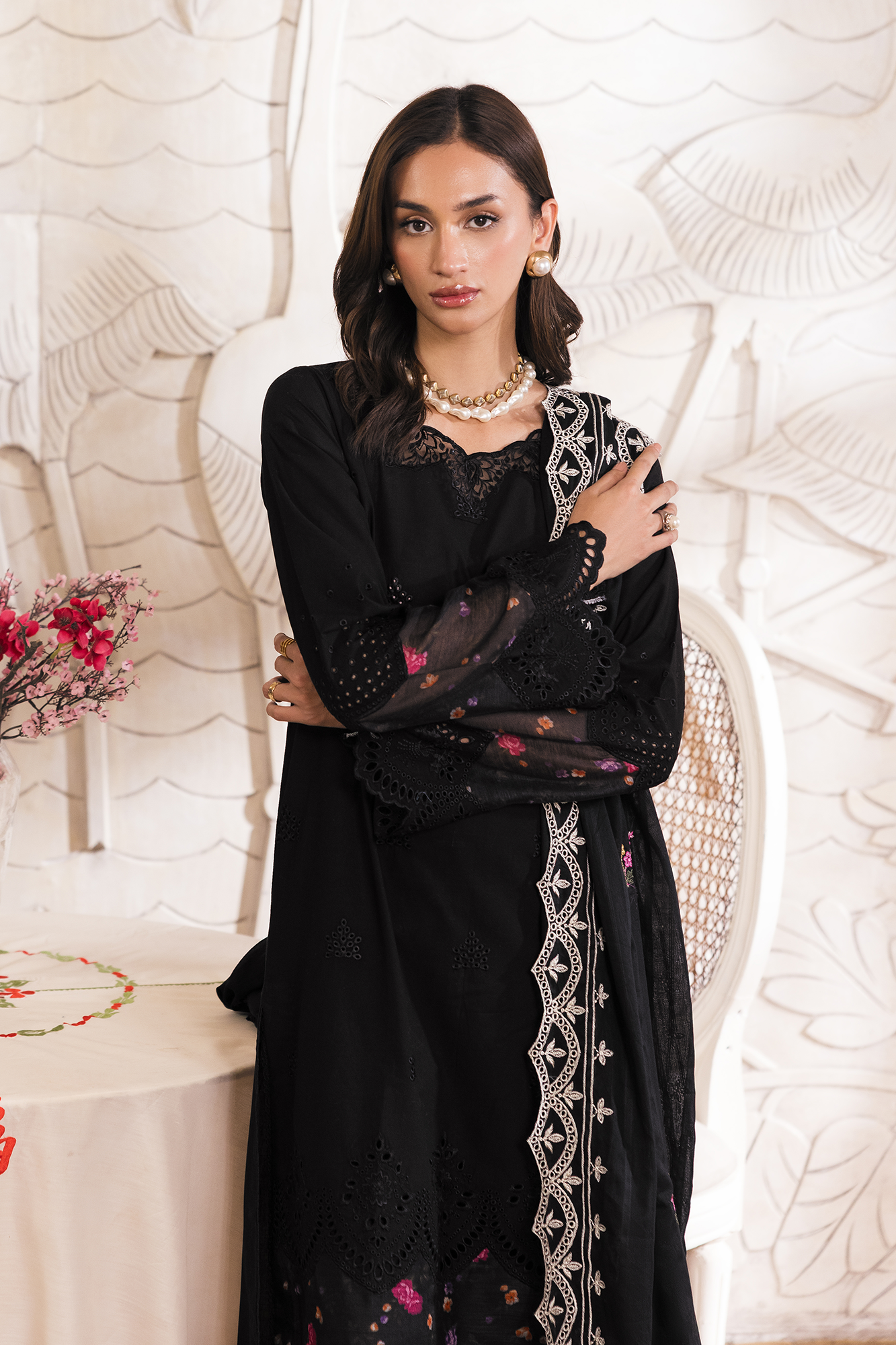 Rajbari | Nissa Chikankari Exclusive | Exclusive 11 - by Libasekhas - Registered Vendor of : Rajbari - 100% Original Designer Dress