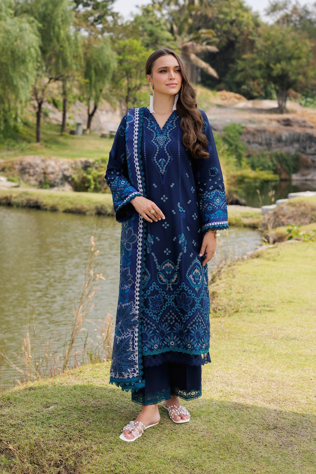 Xenia Formals | Luxury Lawn 25 | MURCIA - by - Libasekhas UK - Registered Vendor of : Xenia Formals - 100% Original Designer Dresss