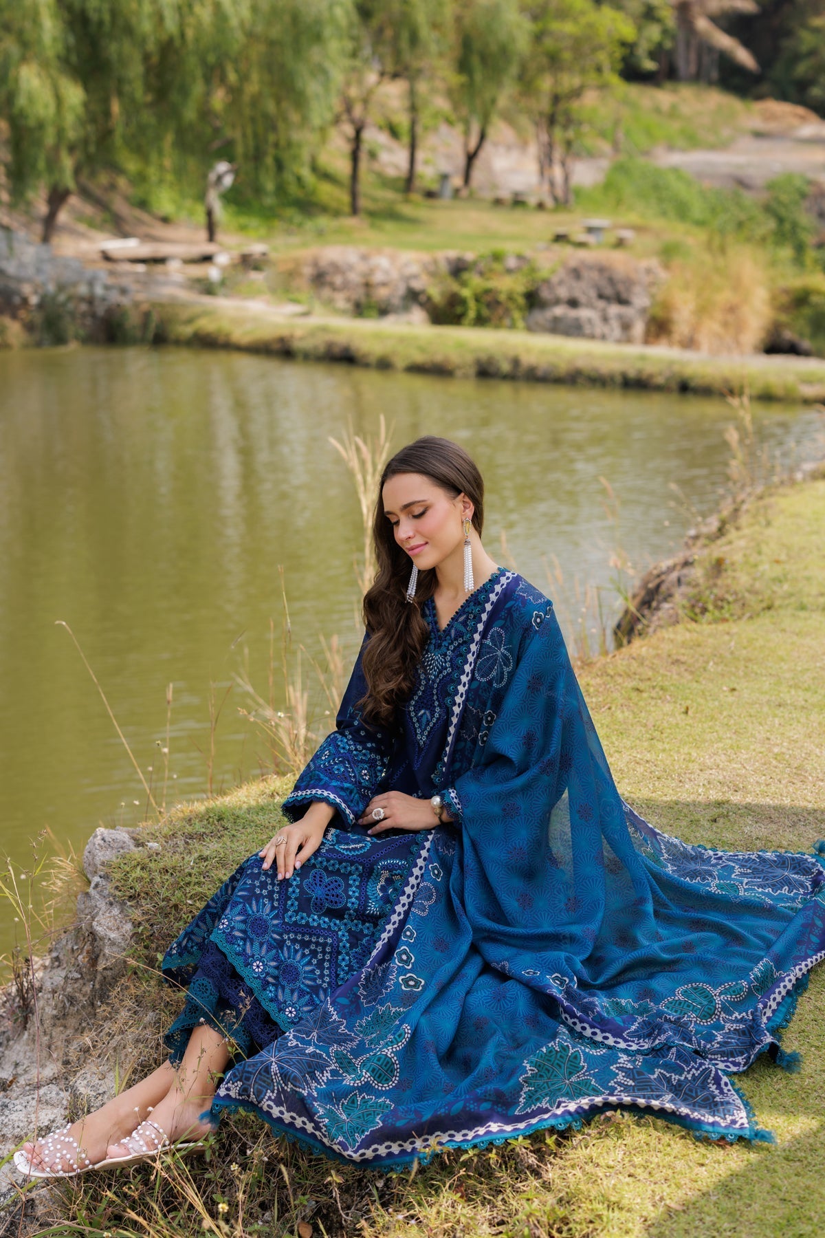 Xenia Formals | Luxury Lawn 25 | MURCIA - by - Libasekhas UK - Registered Vendor of : Xenia Formals - 100% Original Designer Dresss