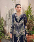 Roheenaz | Aangan Chiffon Collection 25 | Nilofar - by Libasekhas UK - Registered Vendor of : Roheenaz - 100% Original Designer Dress