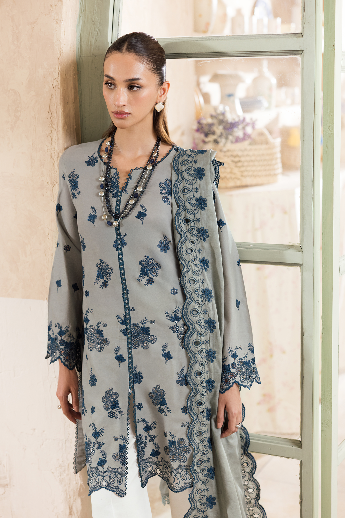Rajbari | Nissa Chikankari Exclusive | Exclusive 10 - by Libasekhas - Registered Vendor of : Rajbari - 100% Original Designer Dress