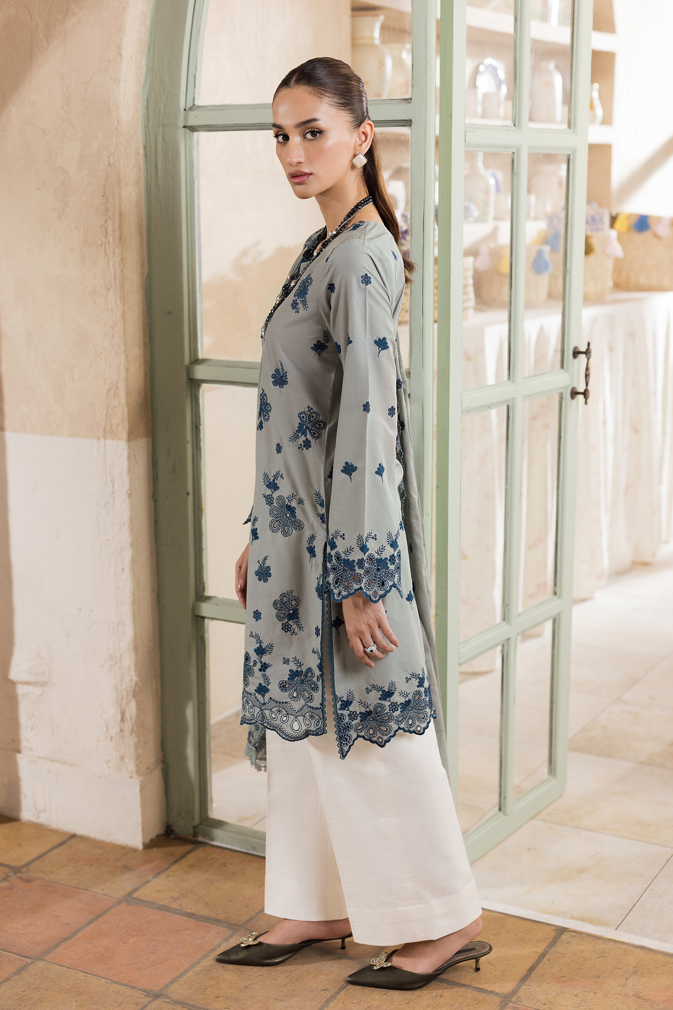 Rajbari | Nissa Chikankari Exclusive | Exclusive 10 - by Libasekhas - Registered Vendor of : Rajbari - 100% Original Designer Dress