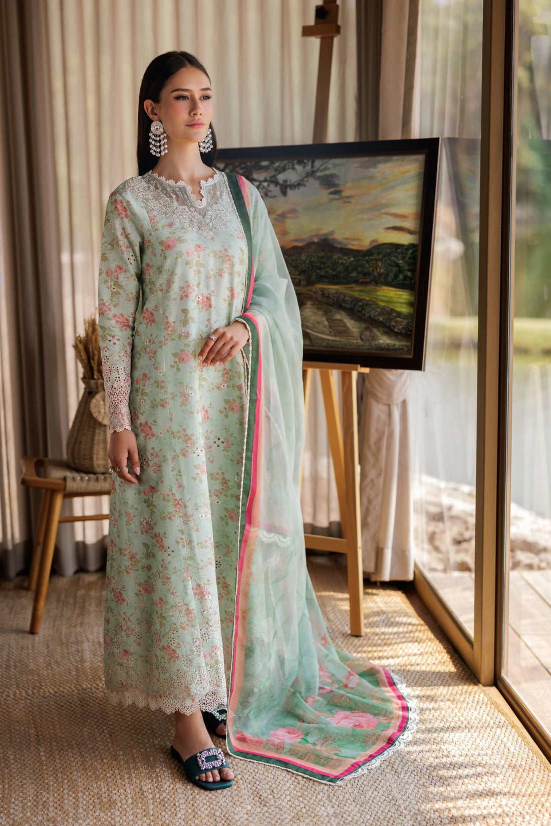 Xenia Formals | Luxury Lawn 25 | BARRIE - by - Libasekhas UK - Registered Vendor of : Xenia Formals - 100% Original Designer Dresss