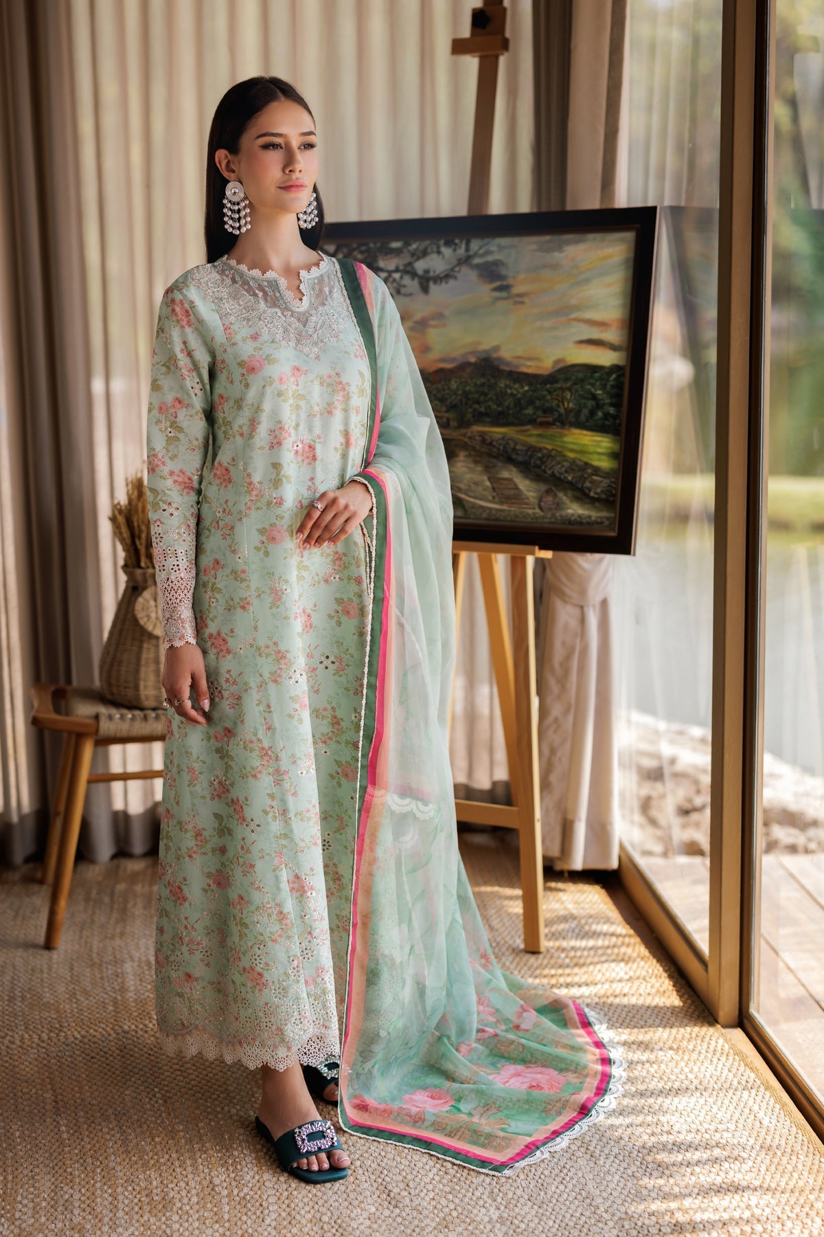 Xenia Formals | Luxury Lawn 25 | BARRIE - by - Libasekhas UK - Registered Vendor of : Xenia Formals - 100% Original Designer Dresss