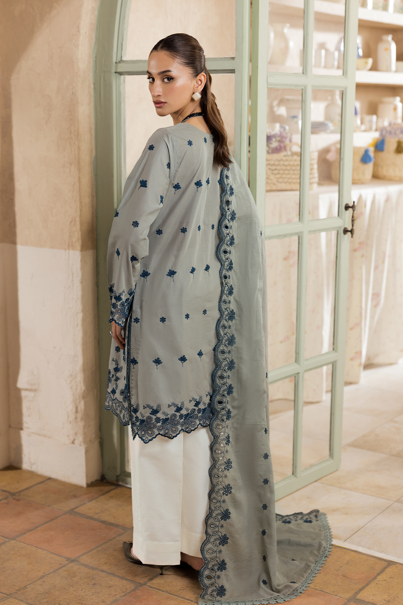 Rajbari | Nissa Chikankari Exclusive | Exclusive 10 - by Libasekhas - Registered Vendor of : Rajbari - 100% Original Designer Dress