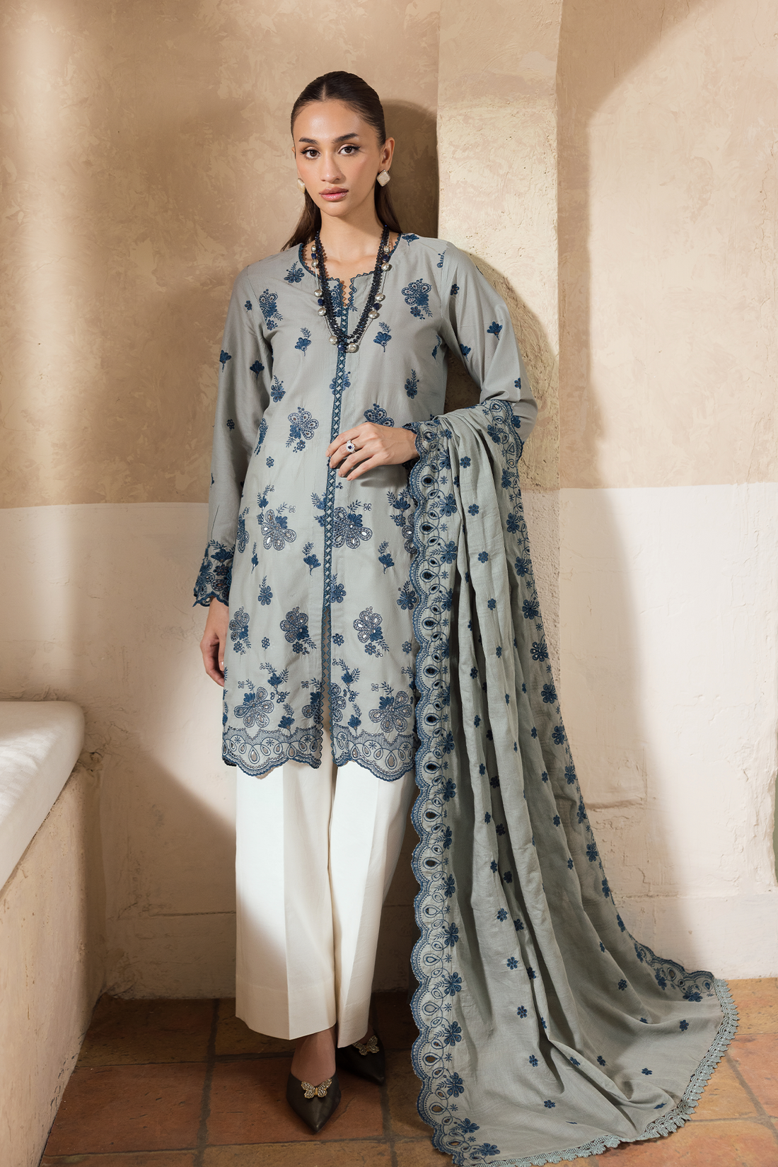 Rajbari | Nissa Chikankari Exclusive | Exclusive 10 - by Libasekhas - Registered Vendor of : Rajbari - 100% Original Designer Dress