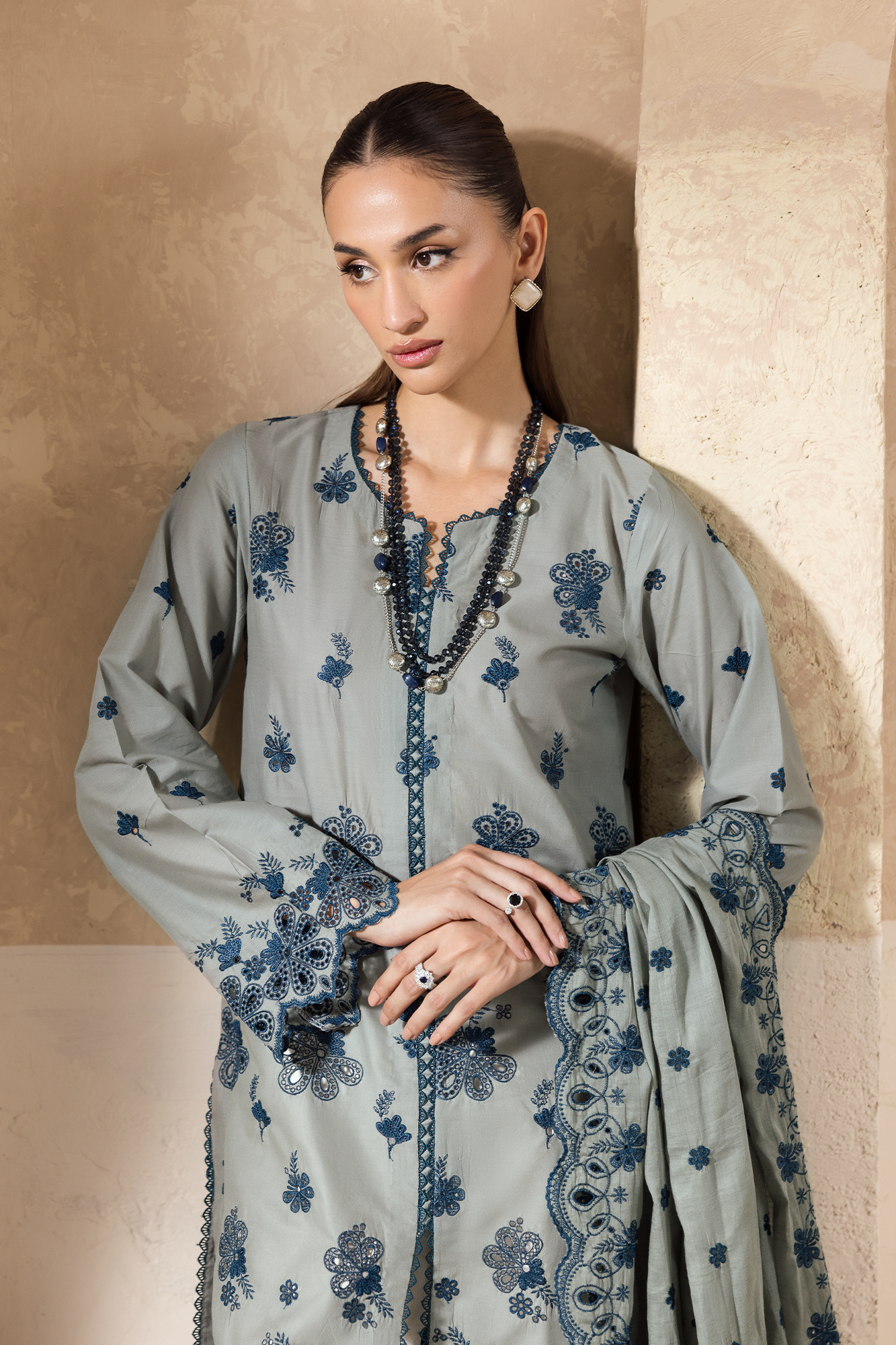 Rajbari | Nissa Chikankari Exclusive | Exclusive 10 - by Libasekhas - Registered Vendor of : Rajbari - 100% Original Designer Dress