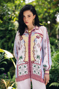 Qalamkar | Printed Co Ords 25 | OP-05 Rihana - by - Libasekhas UK - Registered Vendor of : Qalamkar - 100% Original Designer Dresss