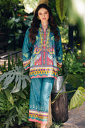 Qalamkar | Printed Co Ords 25 | OP-10 Liva - by - Libasekhas UK - Registered Vendor of : Qalamkar - 100% Original Designer Dresss