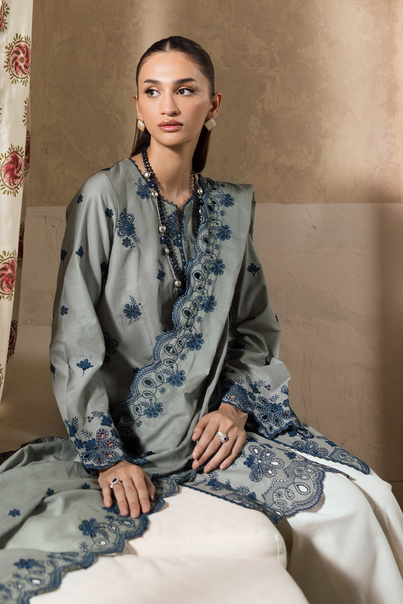 Rajbari | Nissa Chikankari Exclusive | Exclusive 10 - by Libasekhas - Registered Vendor of : Rajbari - 100% Original Designer Dress