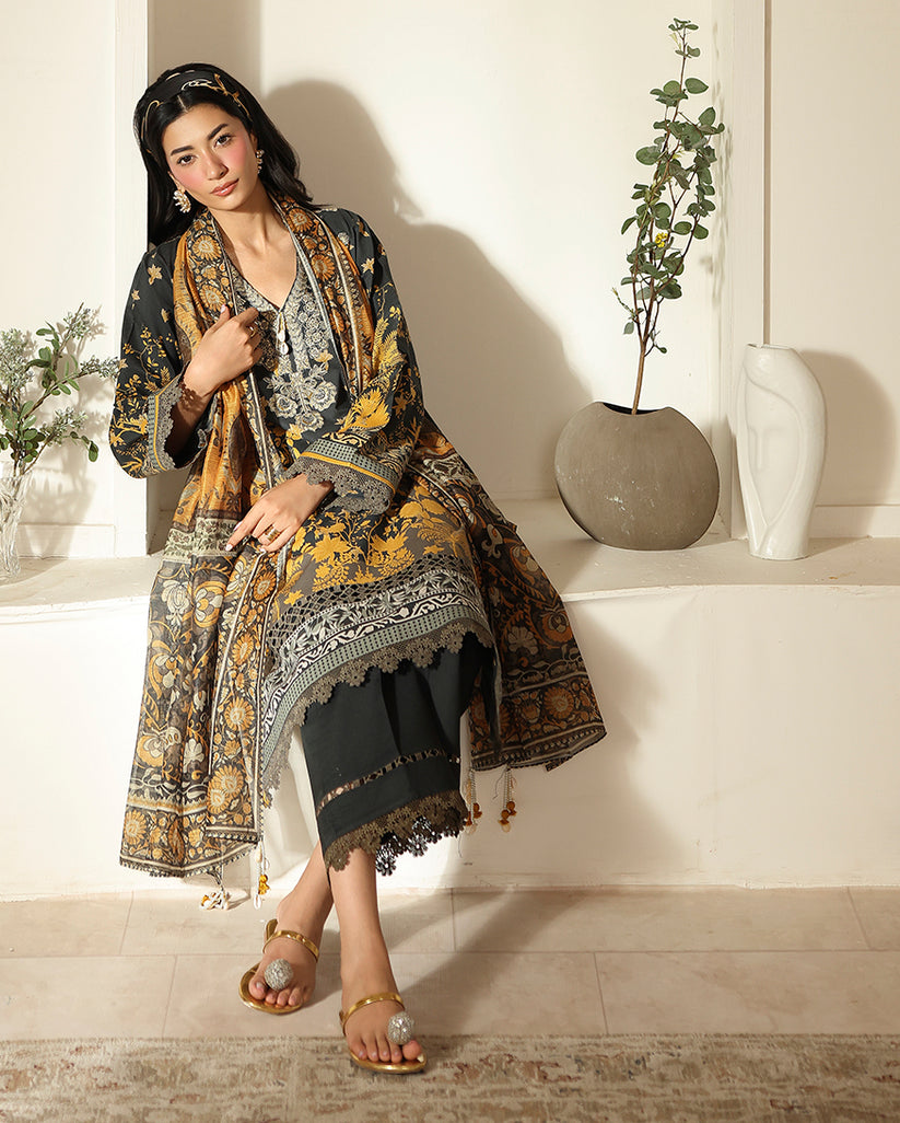 Roheenaz | Pareesa Cambric | Zimal - by Libasekhas UK - Registered Vendor of : Roheenaz - 100% Original Designer Dress