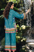 Qalamkar | Printed Co Ords 25 | OP-10 Liva - by - Libasekhas UK - Registered Vendor of : Qalamkar - 100% Original Designer Dresss