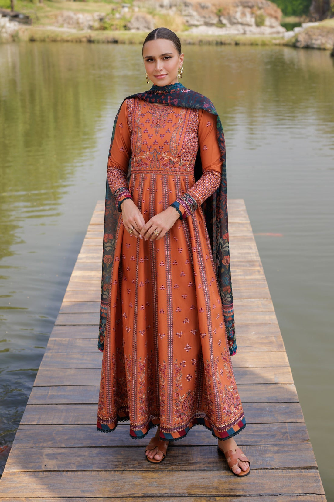 Xenia Formals | Luxury Lawn 25 | HANNAH - by - Libasekhas UK - Registered Vendor of : Xenia Formals - 100% Original Designer Dresss