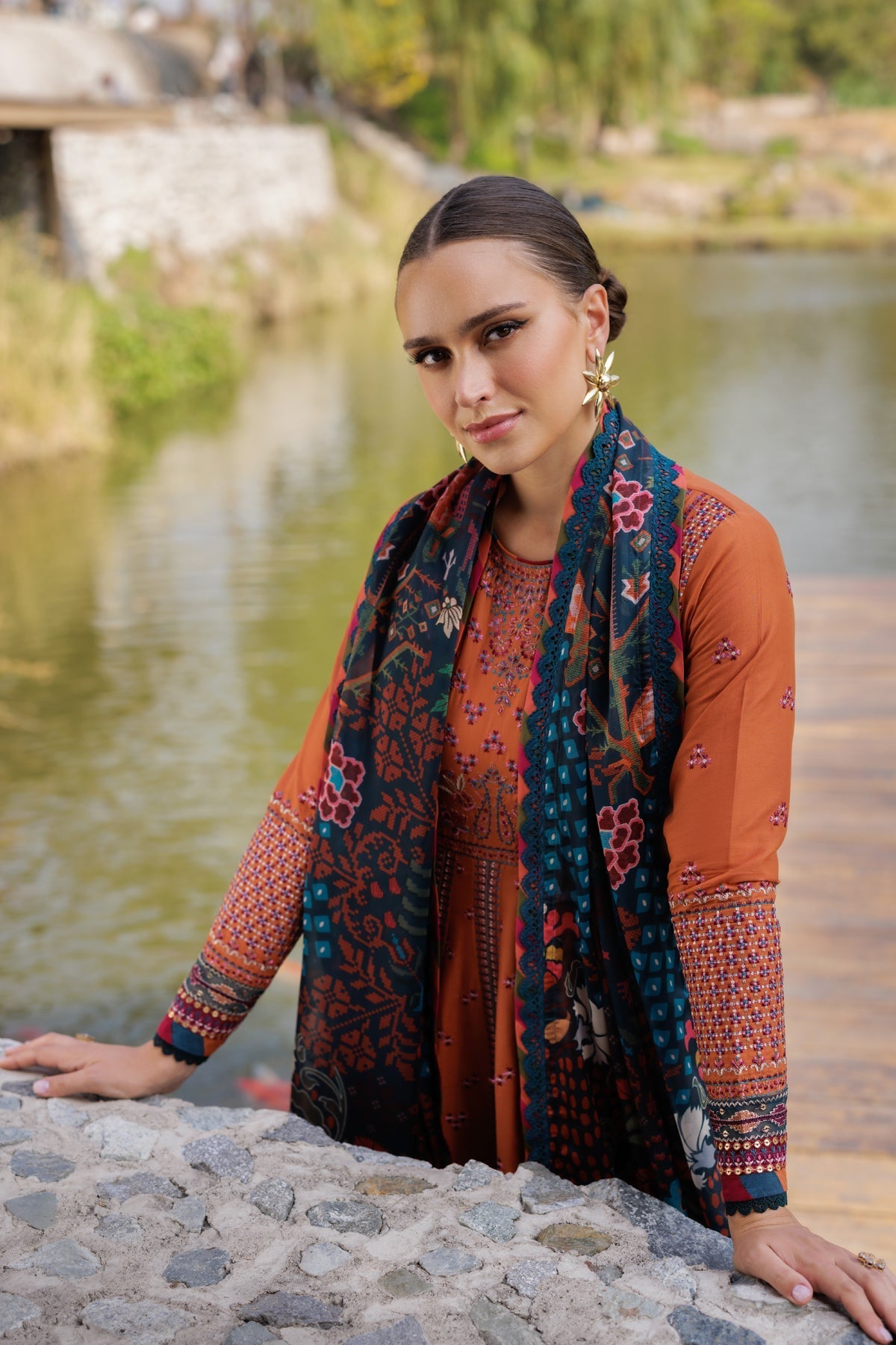 Xenia Formals | Luxury Lawn 25 | HANNAH - by - Libasekhas UK - Registered Vendor of : Xenia Formals - 100% Original Designer Dresss