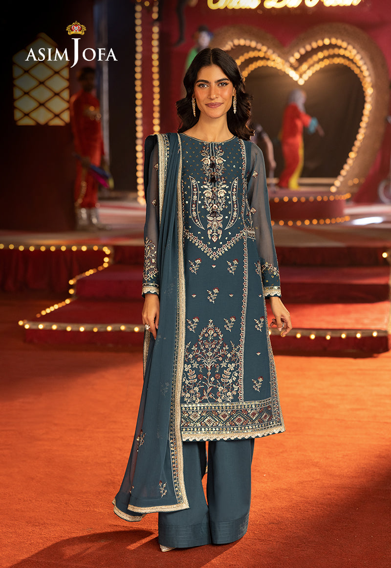 Asim Jofa | Luxury Festive Rejoice | AJLFF-15 - by - Libasekhas UK - Registered Vendor of : Asim Jofa - 100% Original Designer Dresss