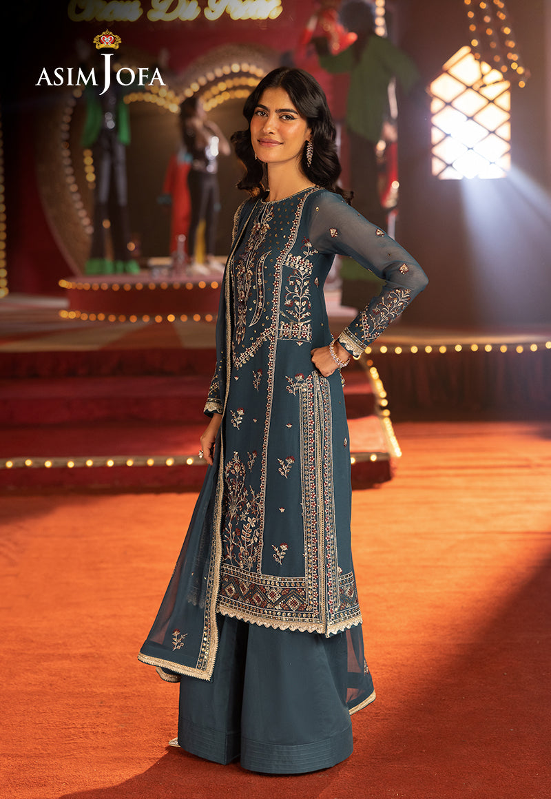 Asim Jofa | Luxury Festive Rejoice | AJLFF-15 - by - Libasekhas UK - Registered Vendor of : Asim Jofa - 100% Original Designer Dresss