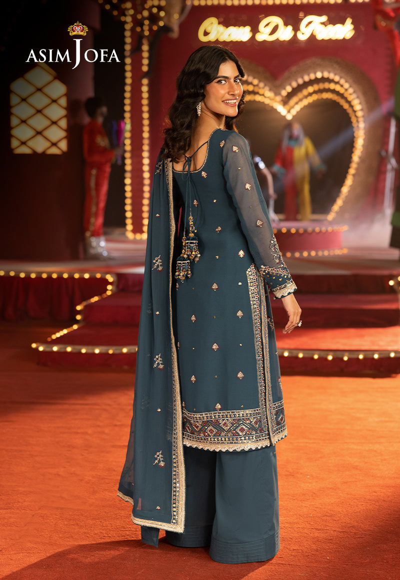 Asim Jofa | Luxury Festive Rejoice | AJLFF-15 - by - Libasekhas UK - Registered Vendor of : Asim Jofa - 100% Original Designer Dresss