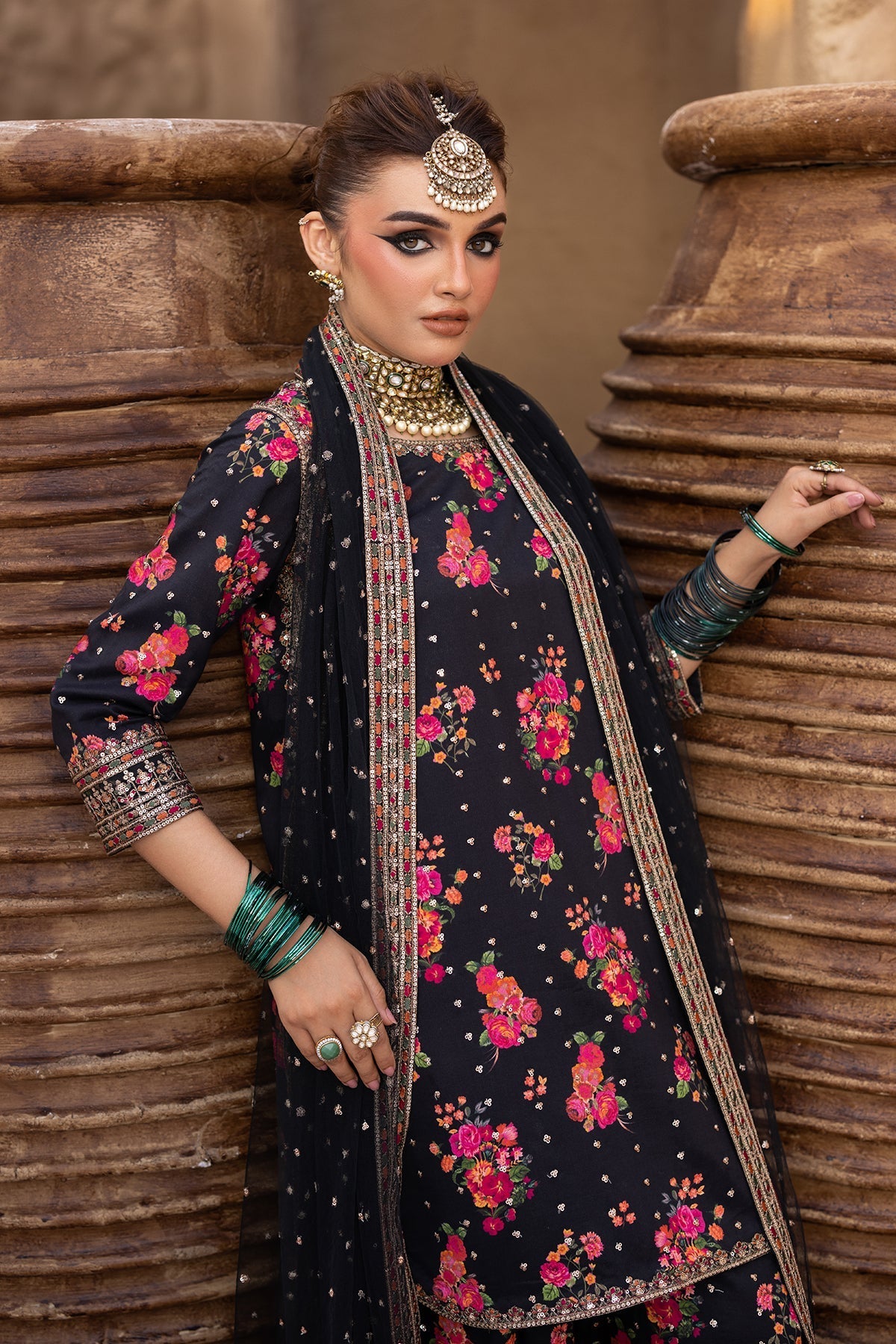 Charizma | Festive Pret | CMA-5-029A - by - Libasekhas UK - Registered Vendor of : Charizma - 100% Original Designer Dresss