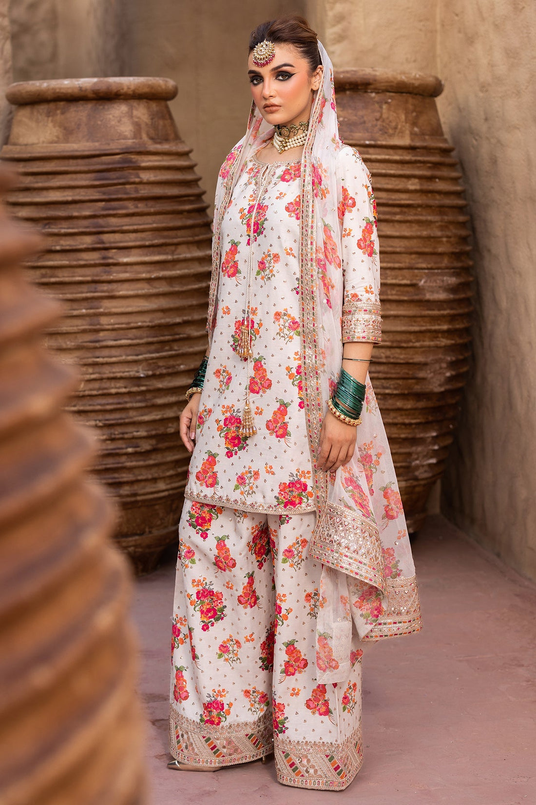 Charizma | Festive Pret | CMA-5-071 - by - Libasekhas UK - Registered Vendor of : Charizma - 100% Original Designer Dresss