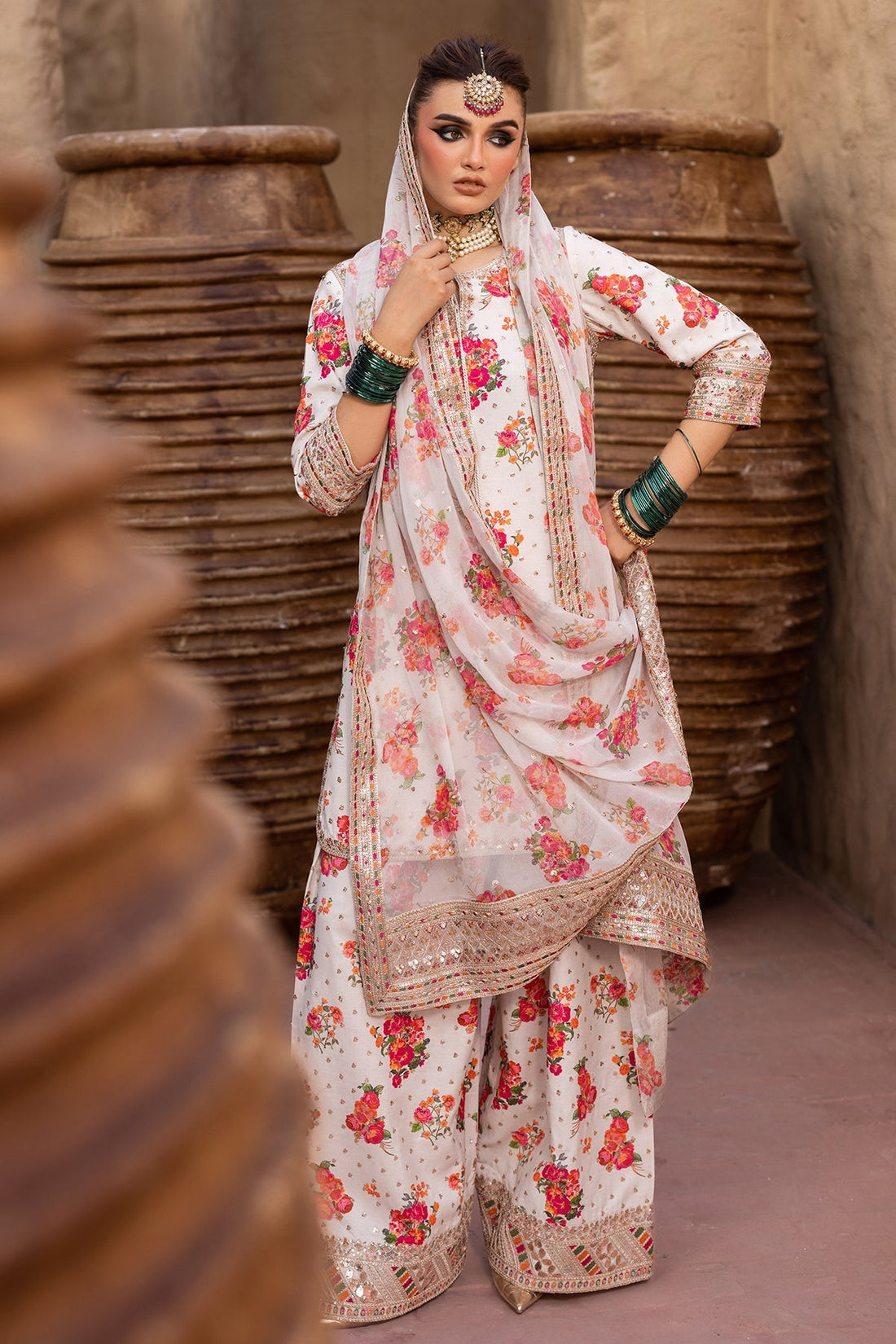 Charizma | Festive Pret | CMA-5-071 - by - Libasekhas UK - Registered Vendor of : Charizma - 100% Original Designer Dresss