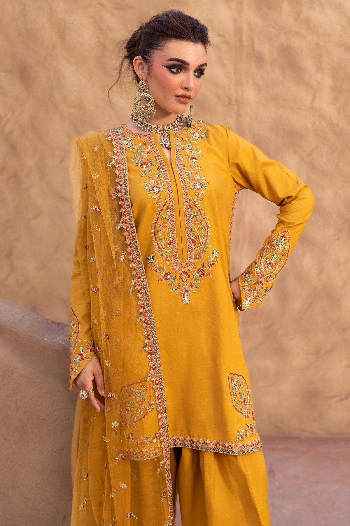 Charizma | Festive Pret | CMA-5-34A - by - Libasekhas UK - Registered Vendor of : Charizma - 100% Original Designer Dresss