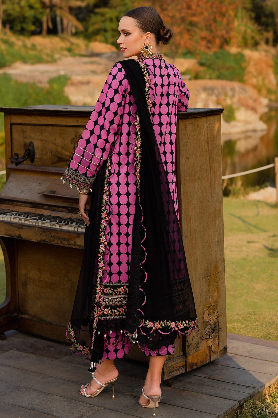 Charizma | Qara Festive Edit 25 | CQ5-07 - by - Libasekhas UK - Registered Vendor of : Charizma - 100% Original Designer Dresss