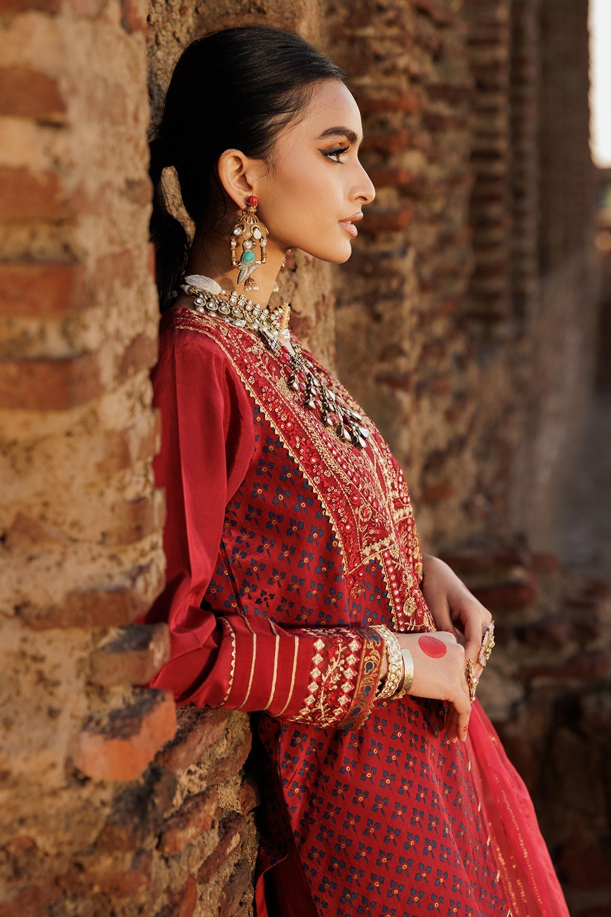 Charizma | Festive Pret | CMA-5-28 R - by Libasekhas UK - Registered Vendor of : Charizma - 100% Original Designer Dress