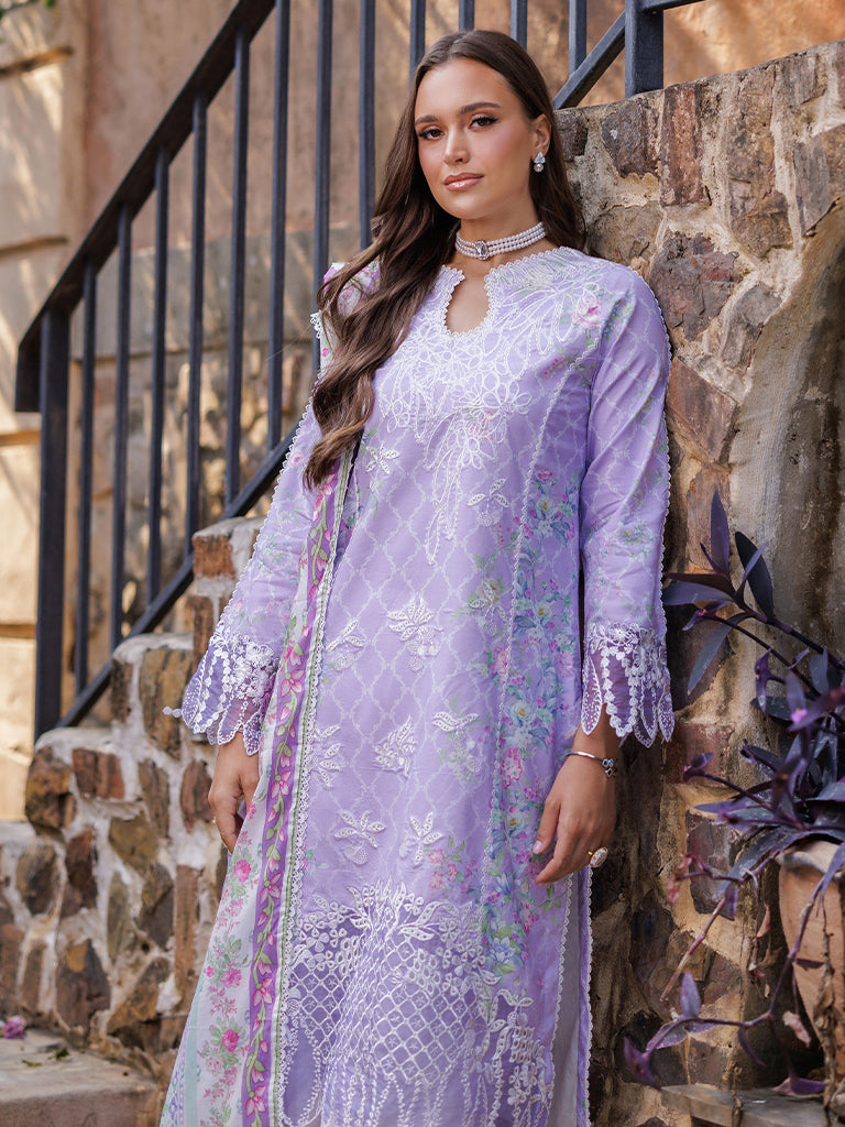 Rajbari | Floral Symphony Lawn 25 | RB-11 - by - Libasekhas UK - Registered Vendor of : Rajbari - 100% Original Designer Dresss