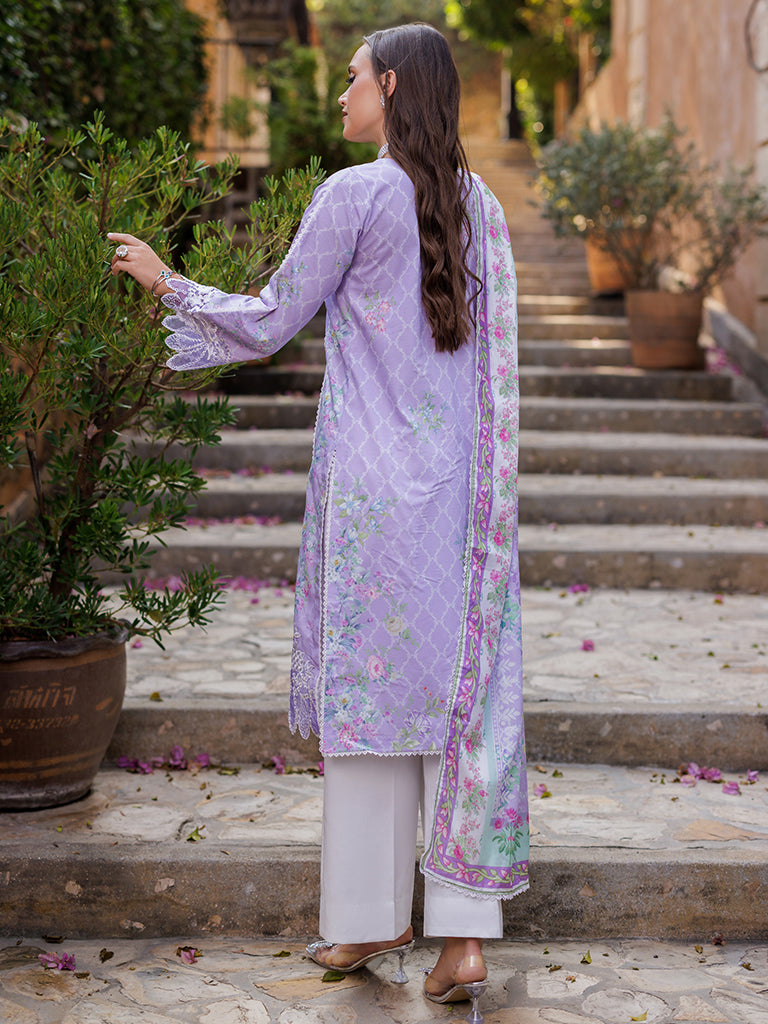 Rajbari | Floral Symphony Lawn 25 | RB-11 - by - Libasekhas UK - Registered Vendor of : Rajbari - 100% Original Designer Dresss