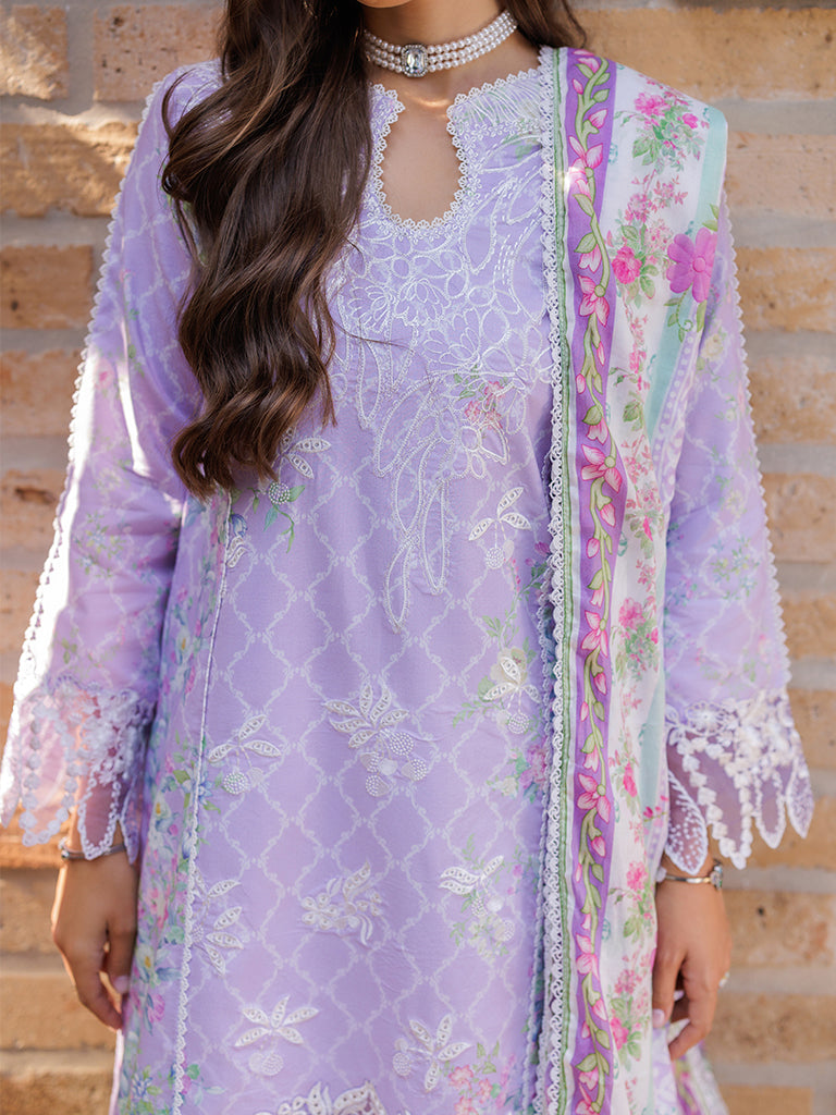 Rajbari | Floral Symphony Lawn 25 | RB-11 - by - Libasekhas UK - Registered Vendor of : Rajbari - 100% Original Designer Dresss