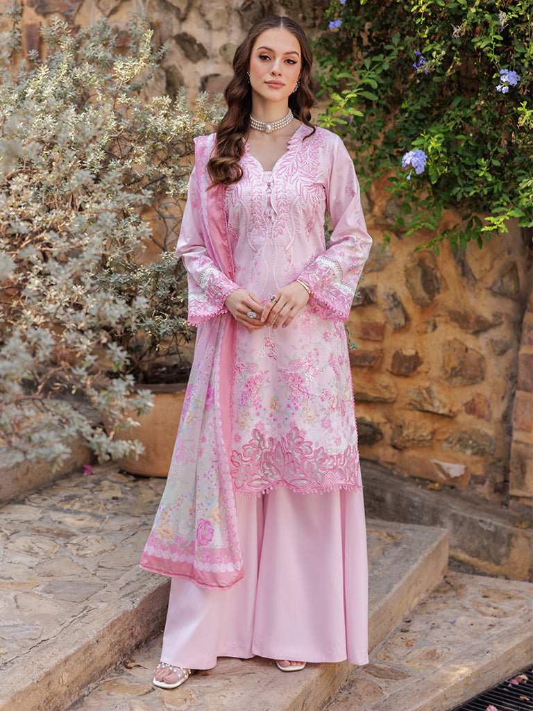 Rajbari | Floral Symphony Lawn 25 | RB-07 - by - Libasekhas UK - Registered Vendor of : Rajbari - 100% Original Designer Dresss