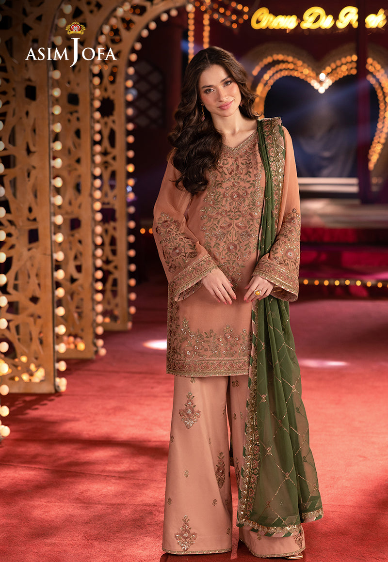Asim Jofa | Festive Collection 25 | AJLF-12 - by - Libasekhas UK - Registered Vendor of : Asim Jofa - 100% Original Designer Dresss
