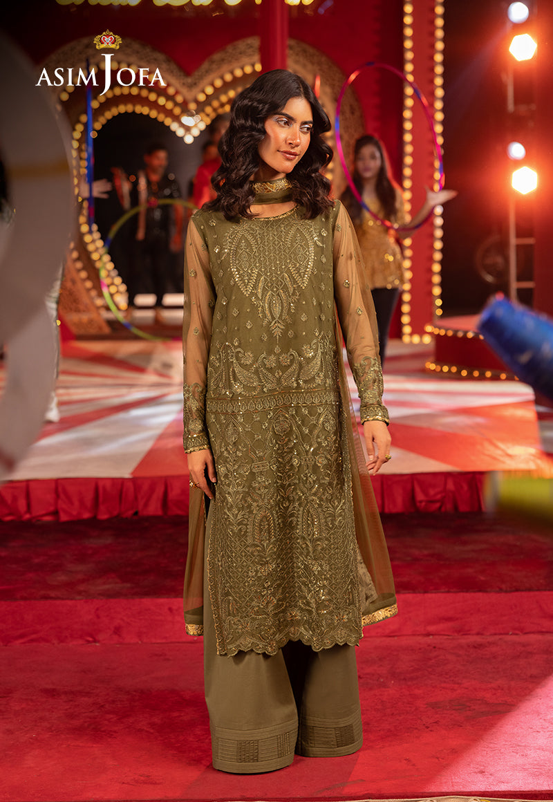Asim Jofa | Festive Collection 25 | AJLLF-14 - by - Libasekhas UK - Registered Vendor of : Asim Jofa - 100% Original Designer Dresss