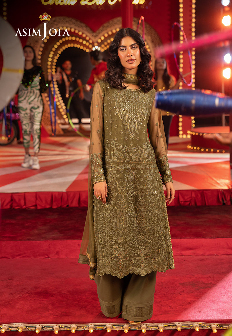 Asim Jofa | Festive Collection 25 | AJLLF-14 - by - Libasekhas UK - Registered Vendor of : Asim Jofa - 100% Original Designer Dresss