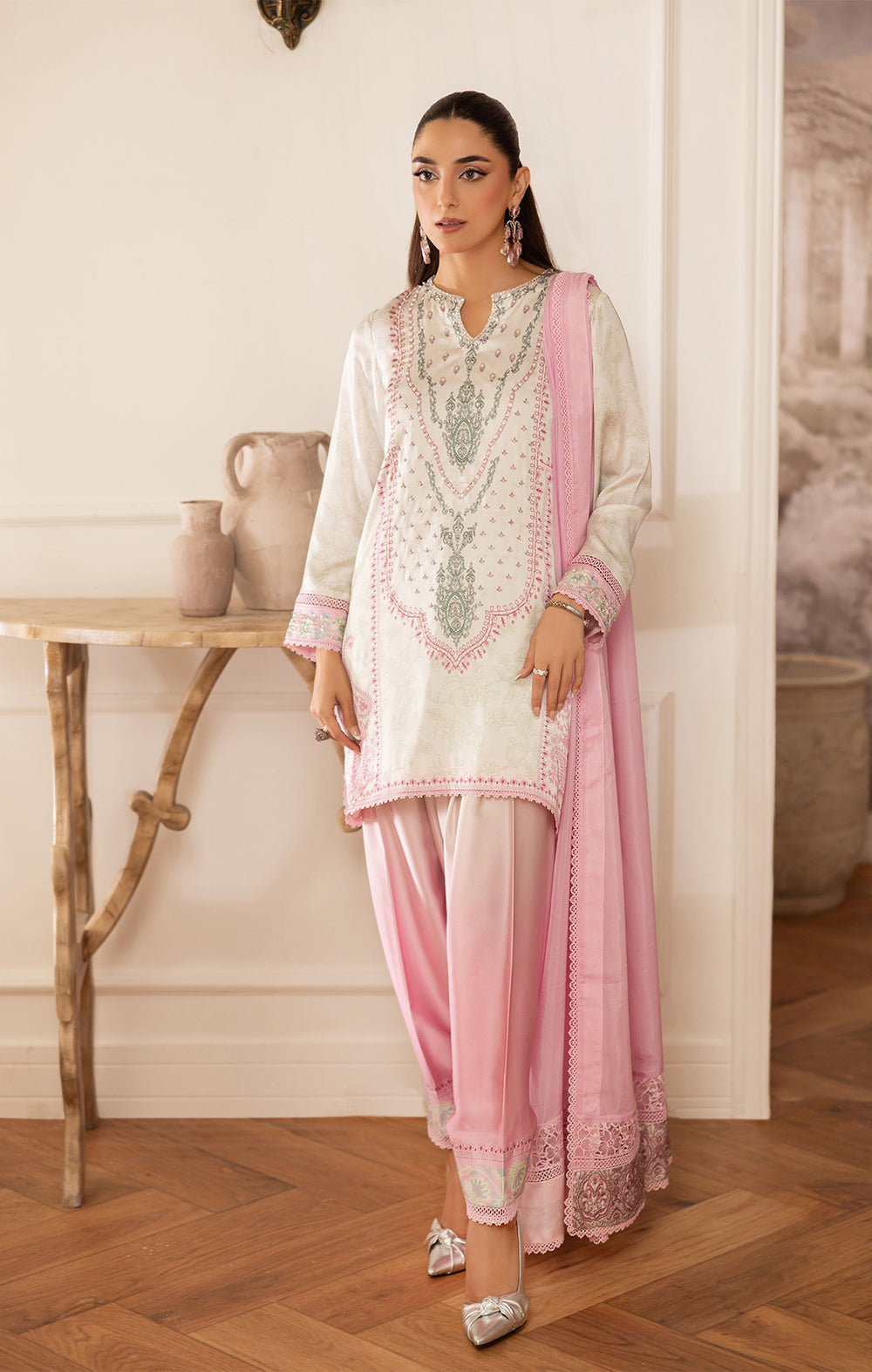 Maya | Eloura Silk Pret 25 |AURI - by Libasekhas UK - Registered Vendor of : Maya - 100% Original Designer Dress