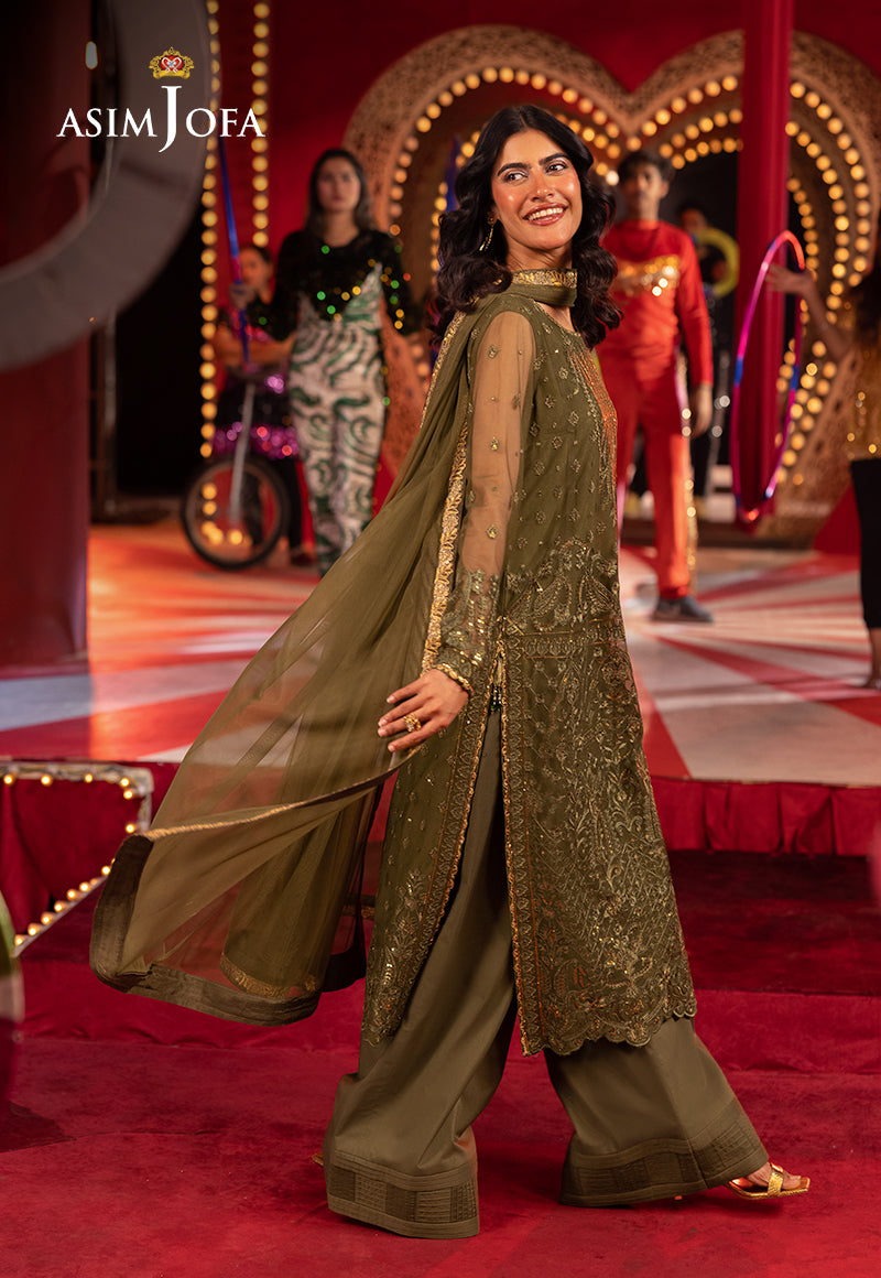 Asim Jofa | Festive Collection 25 | AJLLF-14 - by - Libasekhas UK - Registered Vendor of : Asim Jofa - 100% Original Designer Dresss