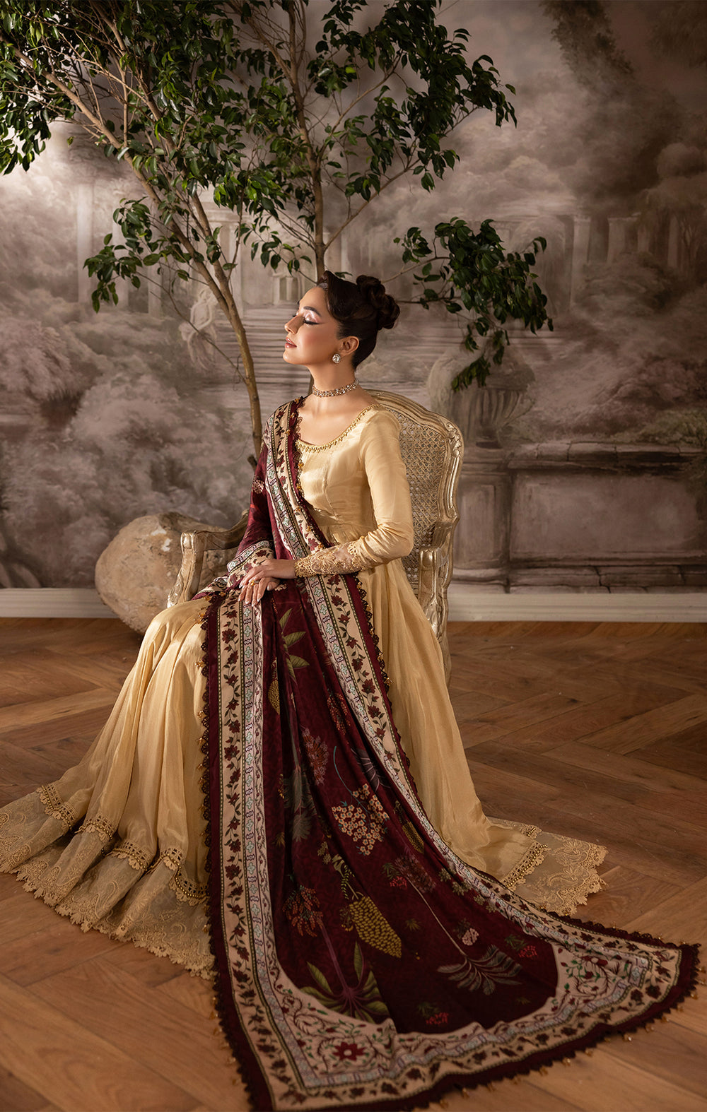Maya | Eloura Silk Pret 25 |SILVA - by Libasekhas UK - Registered Vendor of : Maya - 100% Original Designer Dress