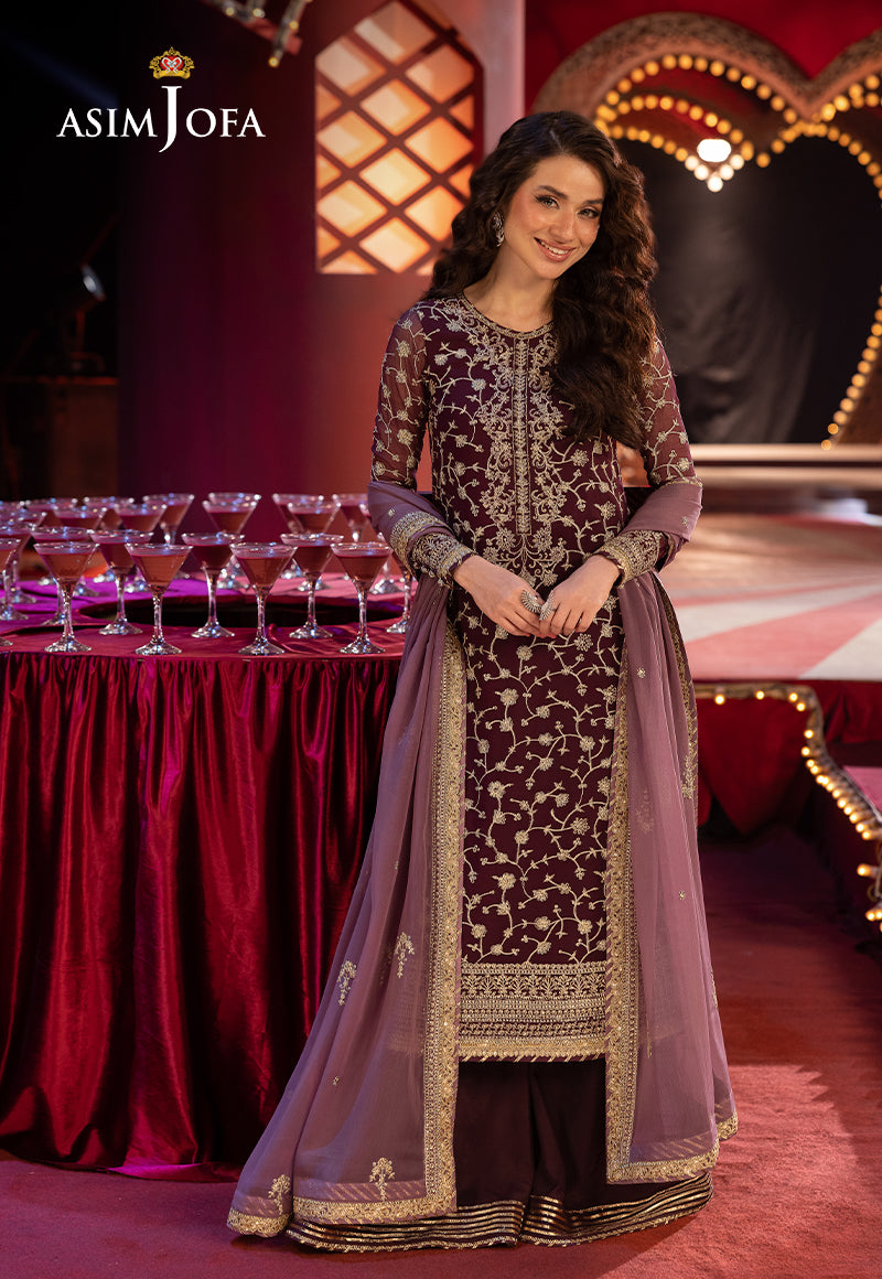 Asim Jofa | Festive Collection 25 | AJLLF-11 - by - Libasekhas UK - Registered Vendor of : Asim Jofa - 100% Original Designer Dresss
