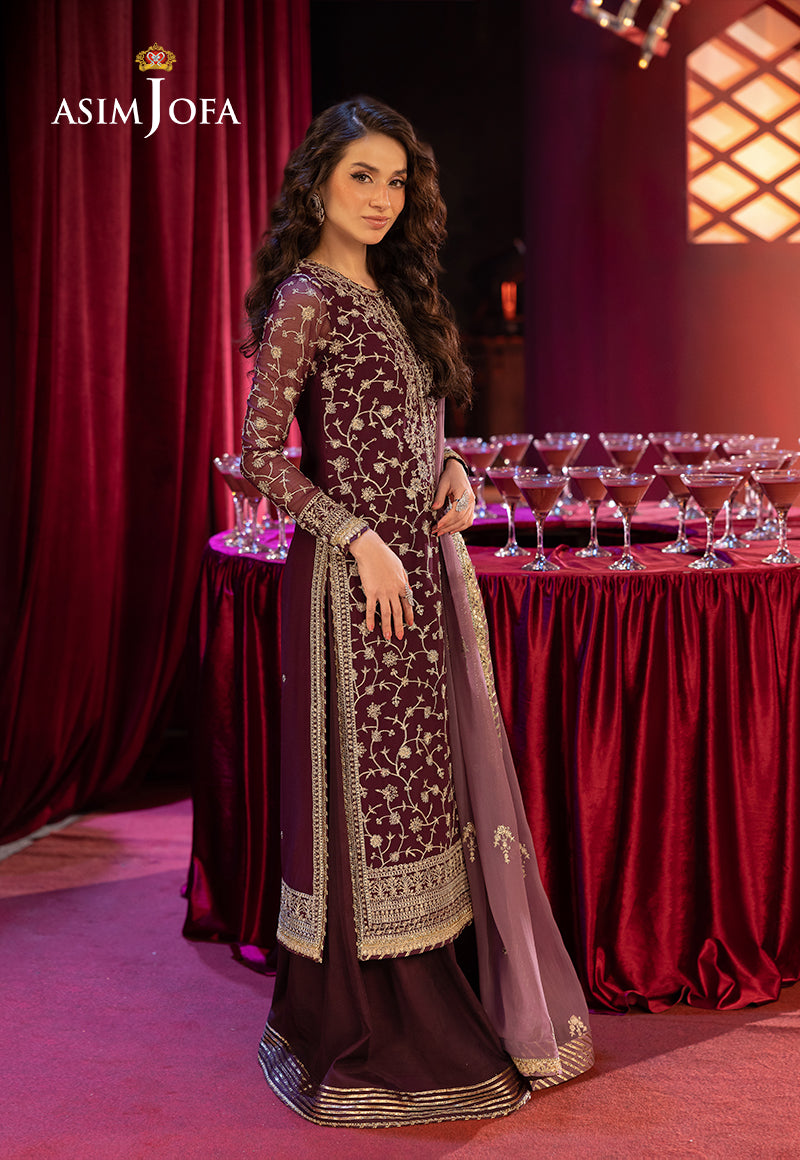 Asim Jofa | Festive Collection 25 | AJLLF-11 - by - Libasekhas UK - Registered Vendor of : Asim Jofa - 100% Original Designer Dresss