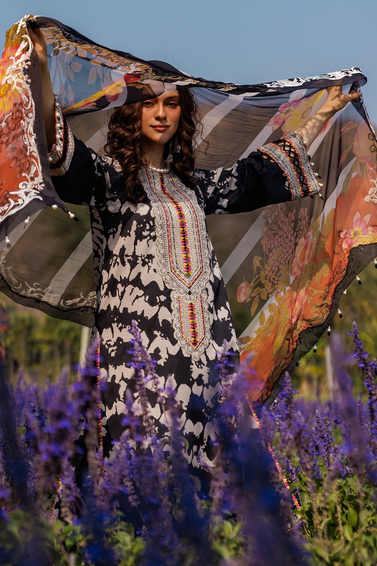 Charizma | Combination 25 | CC5-01 - by - Libasekhas UK - Registered Vendor of : Charizma - 100% Original Designer Dresss