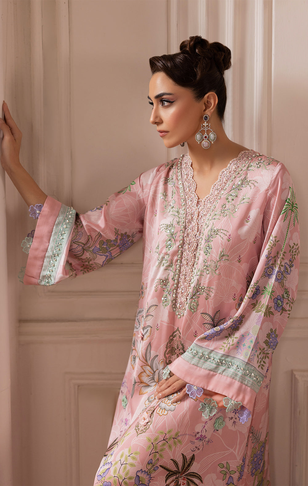 Maya | Eloura Silk Pret 25 |OLEA - by Libasekhas UK - Registered Vendor of : Maya - 100% Original Designer Dress