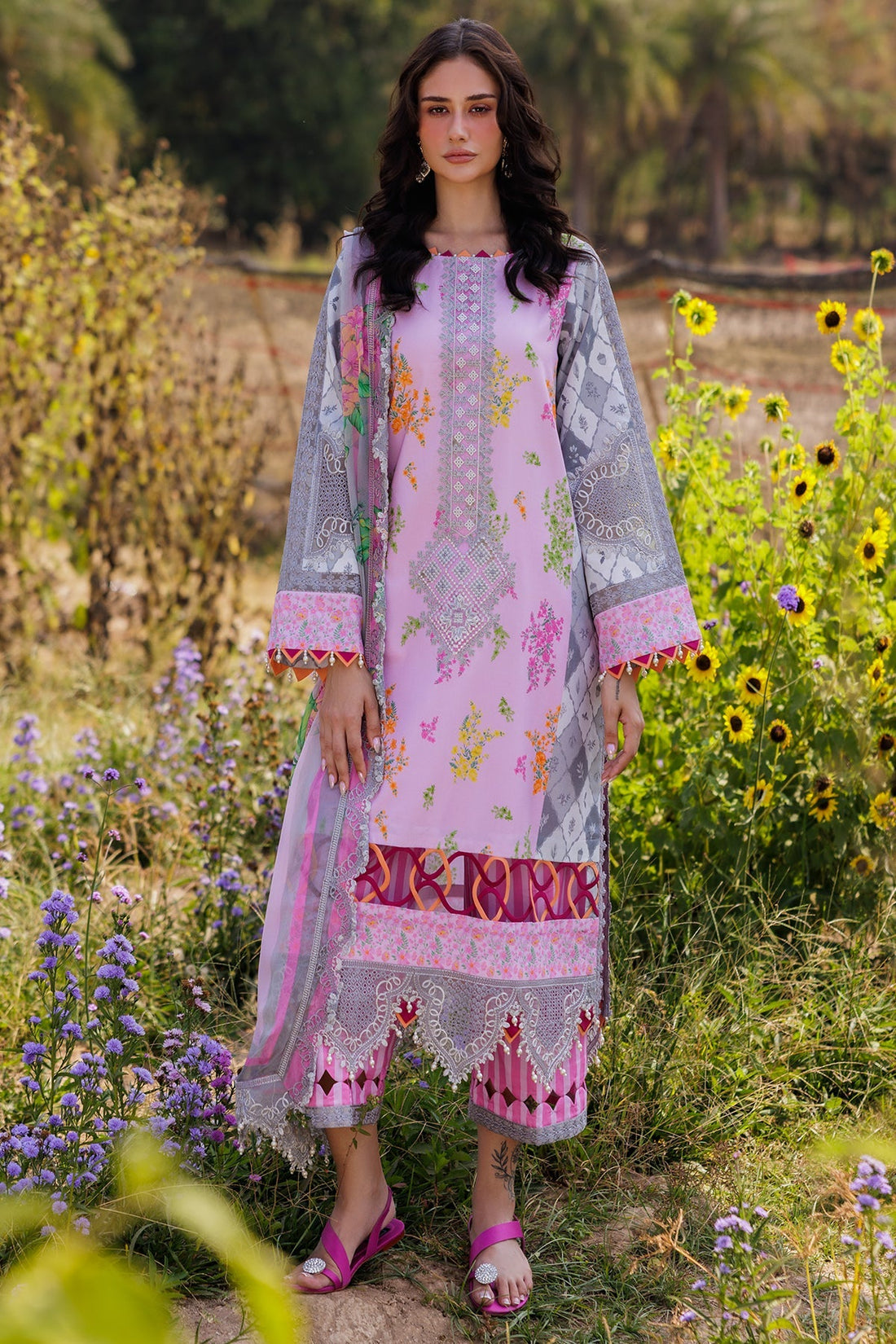 Charizma | Combination 25 | CC5-07 - by - Libasekhas UK - Registered Vendor of : Charizma - 100% Original Designer Dresss